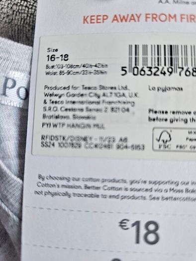 Ladies Disney Shortie Pyjamas BNWT