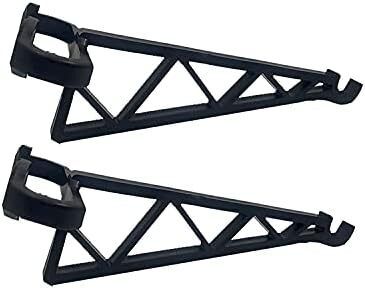 Hanging Basket Brackets for Concrete Fence Posts [2 PACK] Supports Easy Fill Baskets, Lantern Bird Feeders Adjustable Height Visit the HowseHold Store