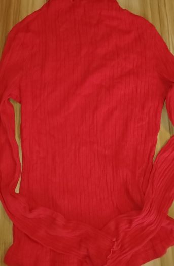 Red Turtleneck Shein