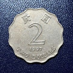Hong kong 2 dollar coin