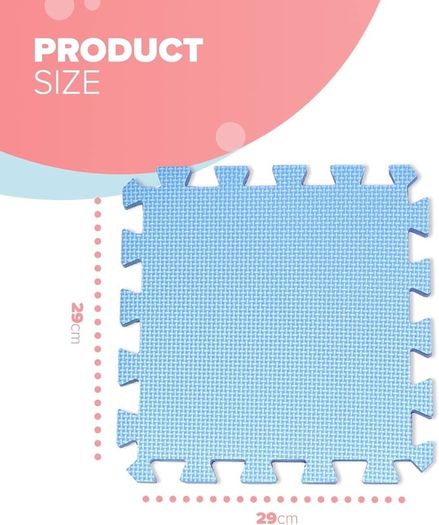 NEW SALE - Foam Baby Play Mat (29x29cm)  Thick & Soft EVA Foam Interlocking Floor Tile Matting for Children