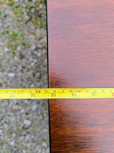 Vintage Mid-Century Mahogany Nest of 3 Tables