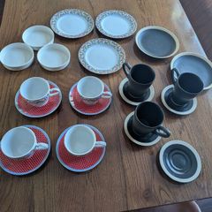 cups and saucers