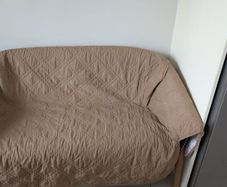 BellaHills 100% Waterproof Quilted Dog Couch Cover (75" x 98")