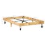 Bed Frame Solid Mango Wood 12x200 cm Image 5