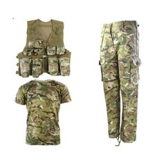 Kombat Boys Camo Set - 11-12 years