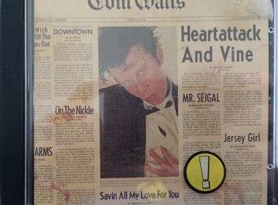 Tom Waits - Heartattack And Vine CD (1980) Early 90's Nice Price Reissue Blues Rock EX+