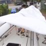 heavy duty waterproof covering tarpaulin covers farm tractor sheds storage machinery vintage farm Image 2
