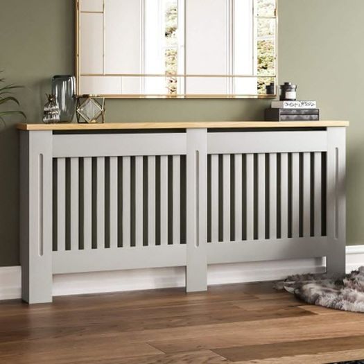 XL 172cm Radiator Cover Grey