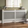 XL 172cm Radiator Cover Grey Image 2