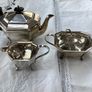 Art Deco Silverplate 3 PieceTea Set Image 2