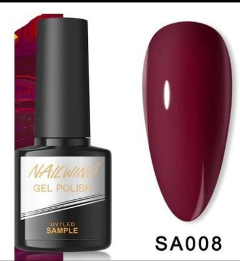 6 Colour Set Nail Semi Permanent Polish Gel 6 ml