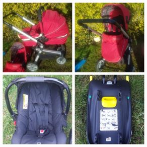 Baby elegance  beep twist travel system