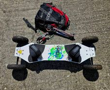 Scrub Psycho Mountainboard + Flow 4-Line Power Kite Kit