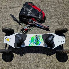 Scrub Psycho Mountainboard + Flow 4-Line Power Kite Kit