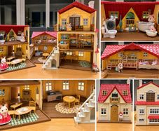 Sylvanian Families house collection