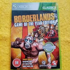Borderlands Game of the year Xbox 360 games Original