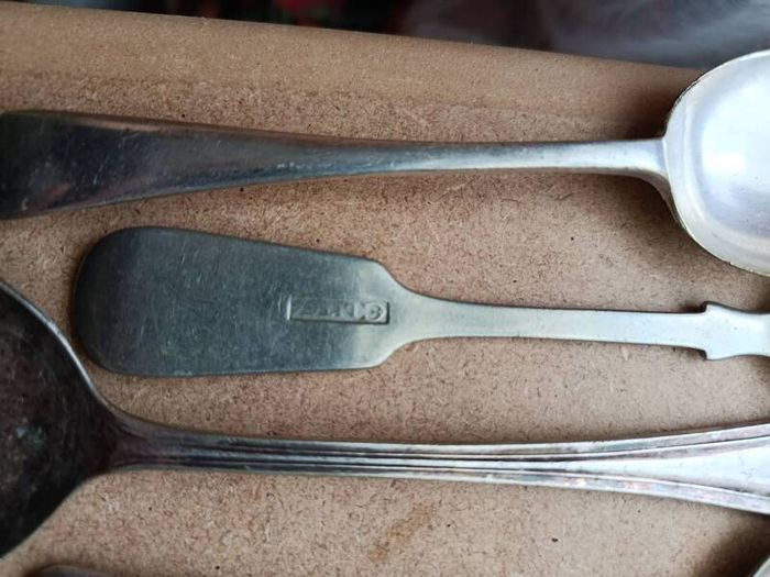 Vintage Silver Plated Cutlery Set EPNS Grand Hotel Spoons Included