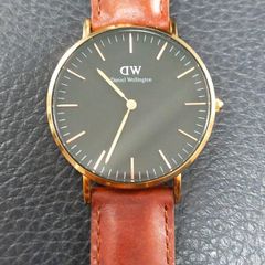 Daniel Wellington St Mawes rose gold black face