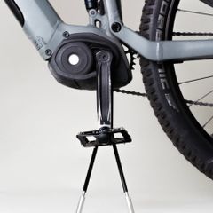 Portable bike stand for crank arm, lightweight
