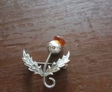 Scottish Thistle brooch