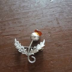 Scottish Thistle brooch