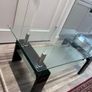 glass coffee table Image 2