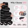 Human hair extensions Image 5