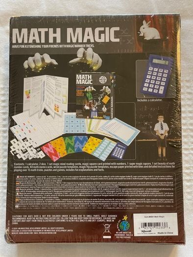 4M Kidz Labs Math Magic science kit - Toy - Brand new