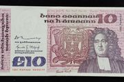 Ireland | 1979 | 10 Pounds | P.72a | Prefix - IDC | aUNC+