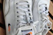 Mens Nike Court Vintage Trainers CT1726 100 White/Orange Size UK 9