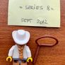 Lego minifigure Cowgirl - Series 8 (2012) Image 2