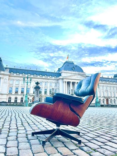 lounge chairs mid century modern vintage retro eames Danish teak