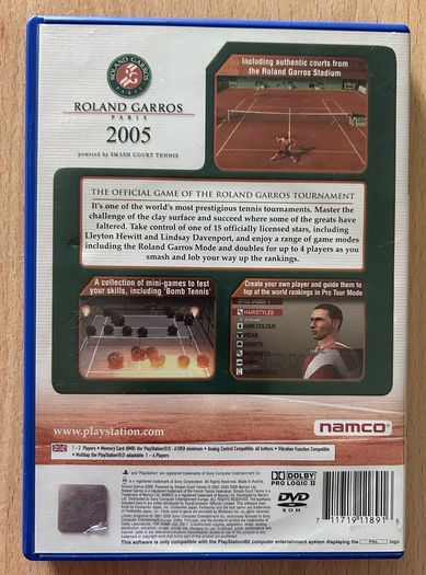 Roland Garros Paris 2005 (PS2)