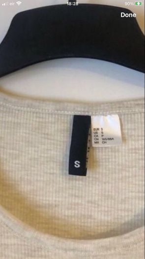 Ladies top size 8