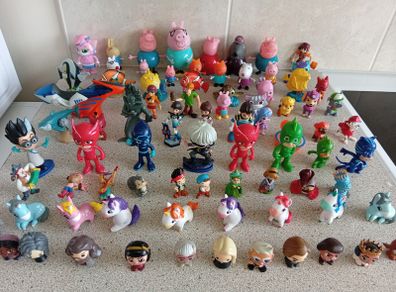 Collection Of Tv and Disney Figures Doorables, Jake , Sleeping Beauty, Nemo,Tomorrowland peppa, pj masks etc
