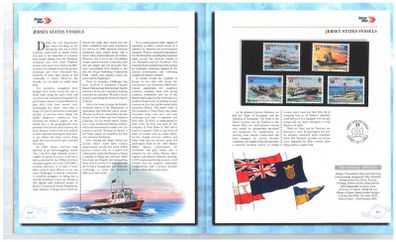 2002 Jersey (Channel Islands) Stamp Year Book (softback) issued by Jersey Post with 16 images of contents
