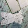 Baby boy pure linen christening outfit 0-6months Image 7