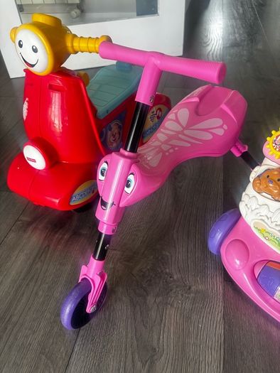 Vtech first steps walker, scuttle bug bundle