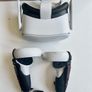 Meta Quest 2 VR Headset + Box + AMVR Controller grips Image 2