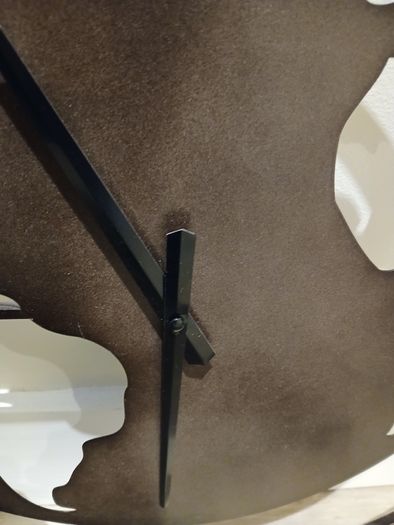 Clock in the shape of the world - needs attention