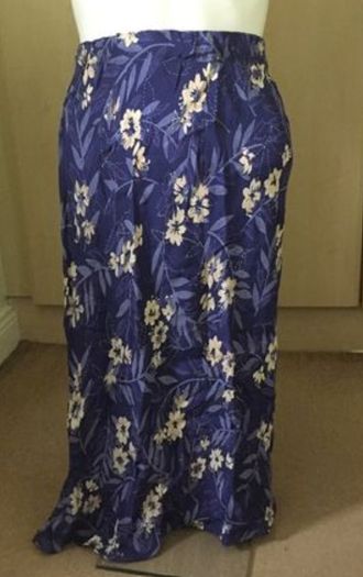 Summer midi skirt