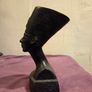 Egyptian Queen Nefertiti Bust Carved Stone Image 4