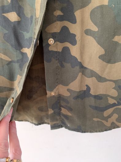 Studded camo shirt