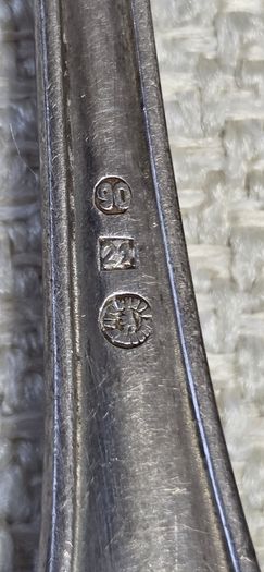 Vintage Arthur Krupp Berndorf Silver-Plated Child's Spoon - Little Red Riding Hood (c.1920s-1930s)