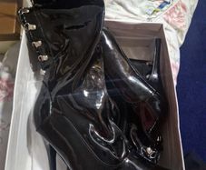 Patent Women's Stiletto Thigh High Boots