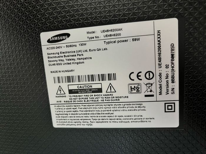 Samsung 48 Smart TV