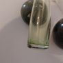 Fabulous Collection of Three Rare Vintage IKEA Hand-Blown Salong Glass Vases designed by Johanna Jelinek, Two Green Colourways, Circa 1990 Image 9