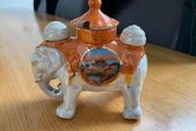1950s Elephant Salt, Pepper and Mustard Pot