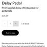 Delay pedal Image 9